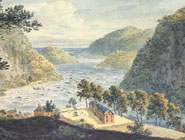 Blue Ridge Gap at Harpers Ferry