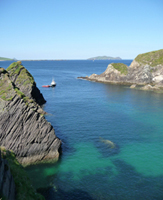 Dun Chaoin harbor view