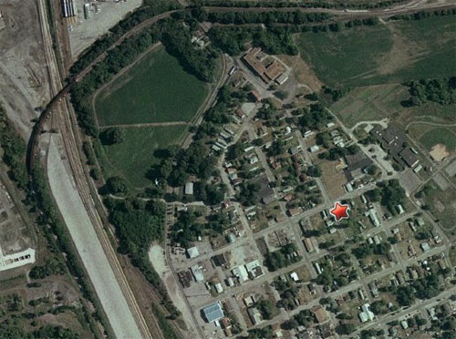 aerial view