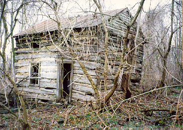 18th Century Log House, South View