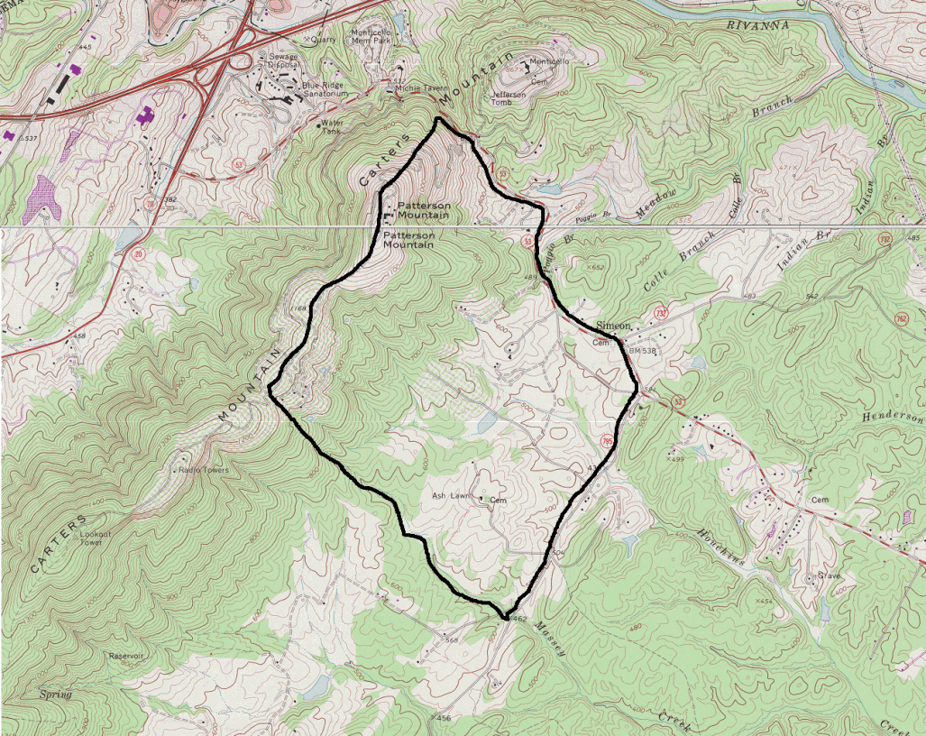 area map