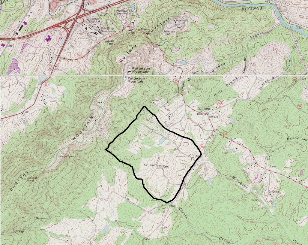 area map