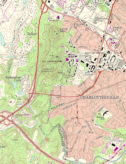 area map