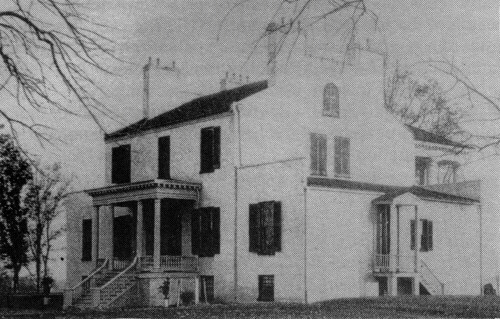 Oak Hill Plantation, North Facade, circa 1880s
