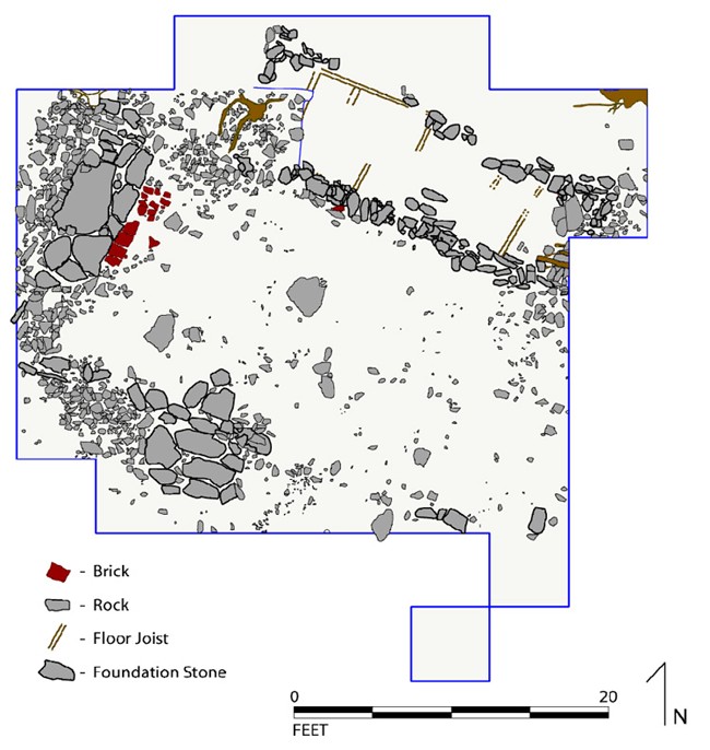 1998-1999 excavation plan