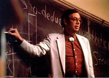 Jim Deetz teaching at the University of California, Berkeley, 1982