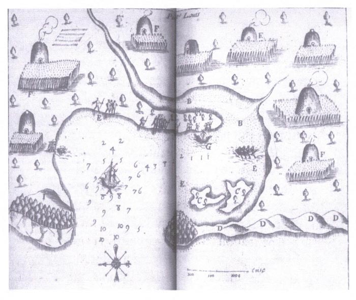 Champlain's Chart of Plymouth